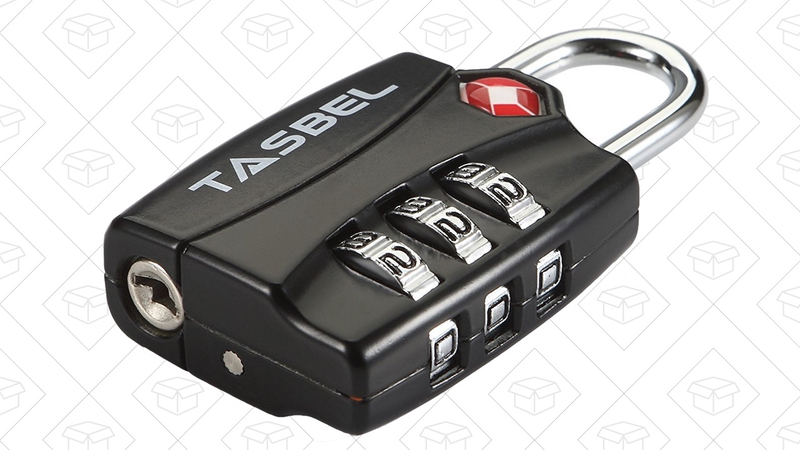 Tasbel TSA Lock, $5 with code IOPFUAA6